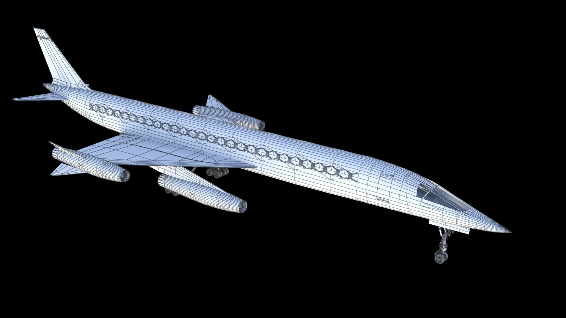 Convair 58-9 SST 3D model_22