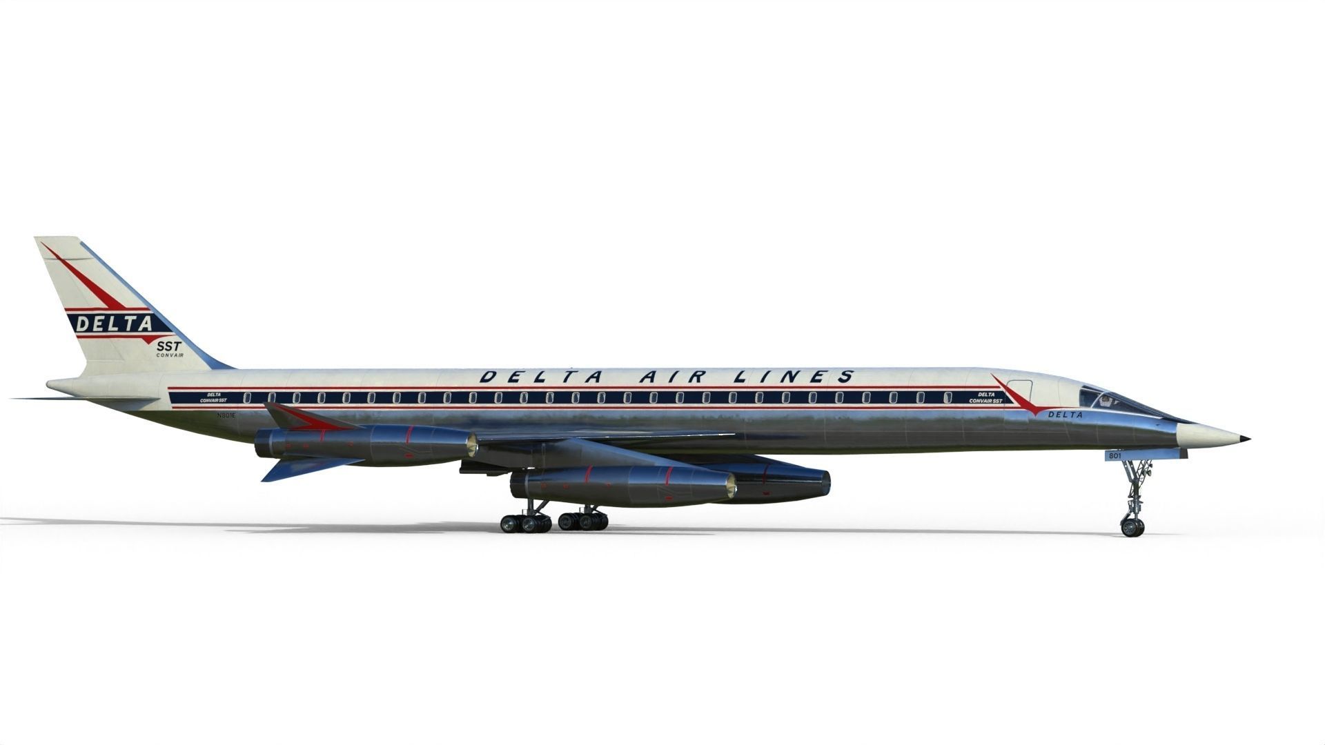Convair 58-9 SST 3D model_11