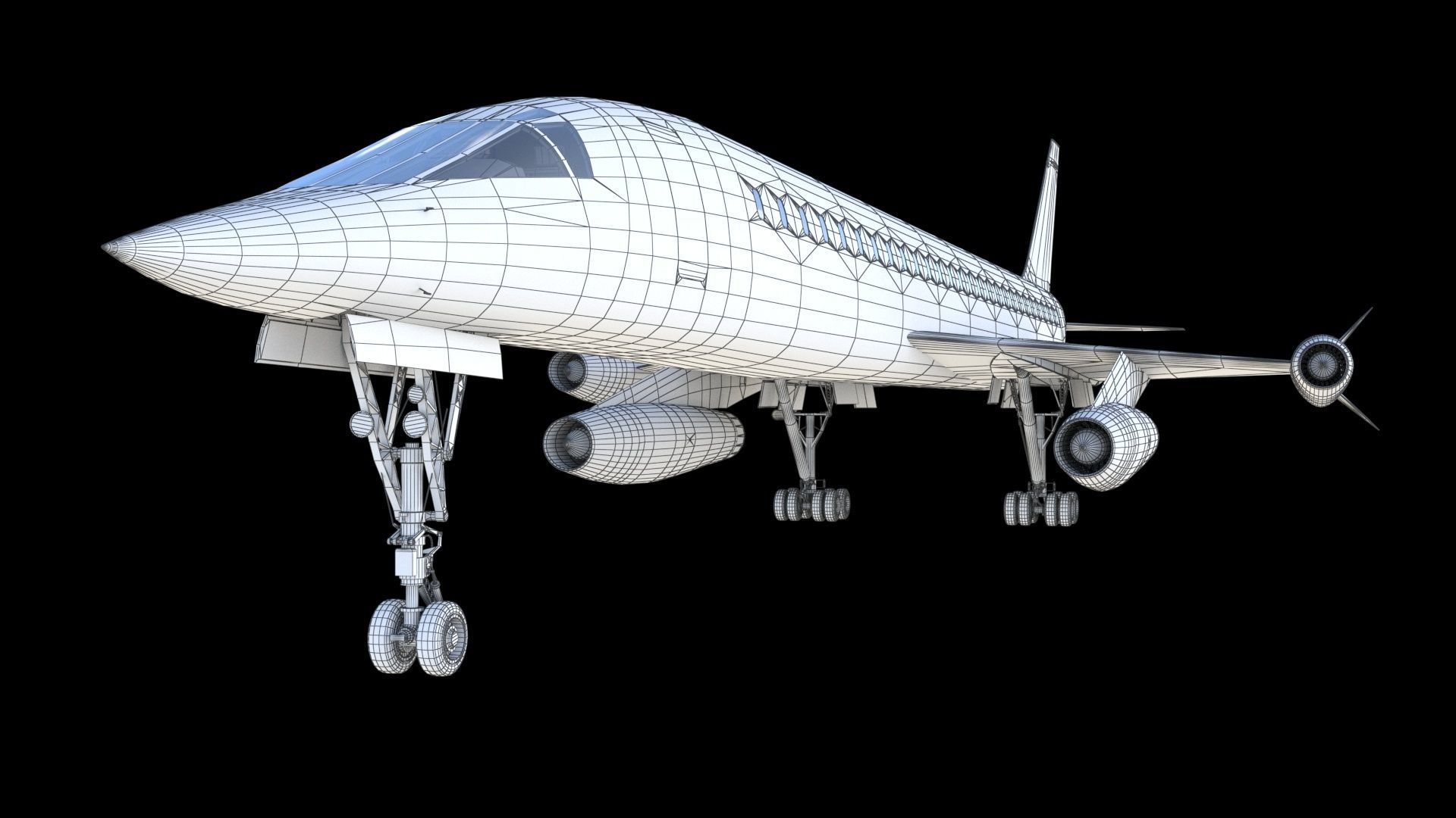 Convair 58-9 SST 3D model_25