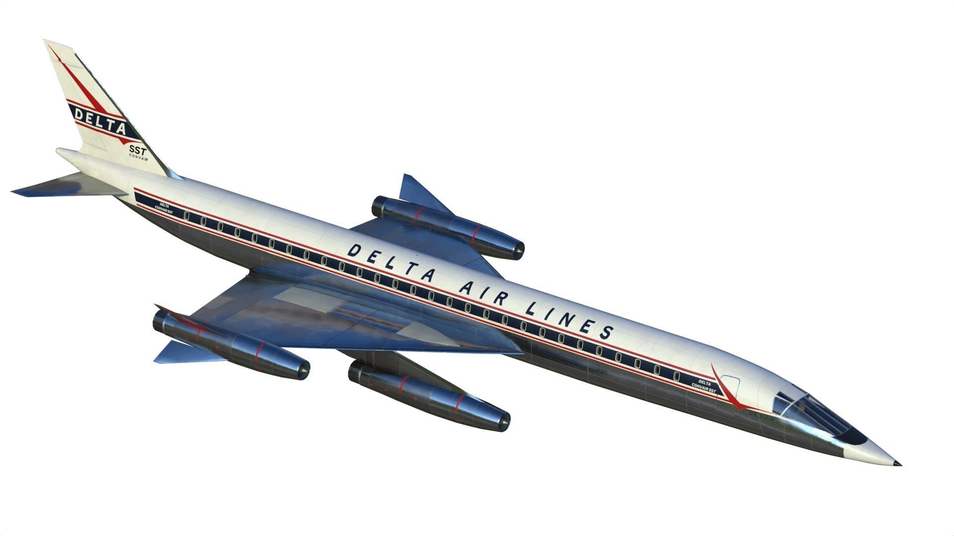 Convair 58-9 SST 3D model_6