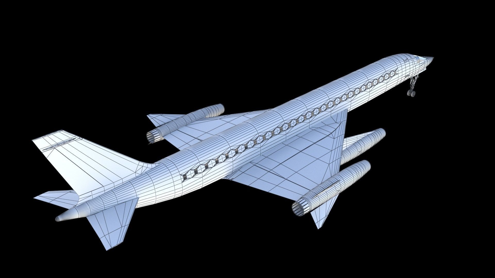 Convair 58-9 SST 3D model_23