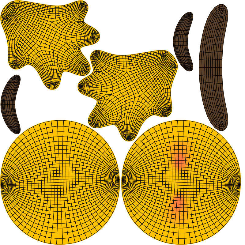 10 Emoticon Yellow Ball Pack Part 3 3D model_29