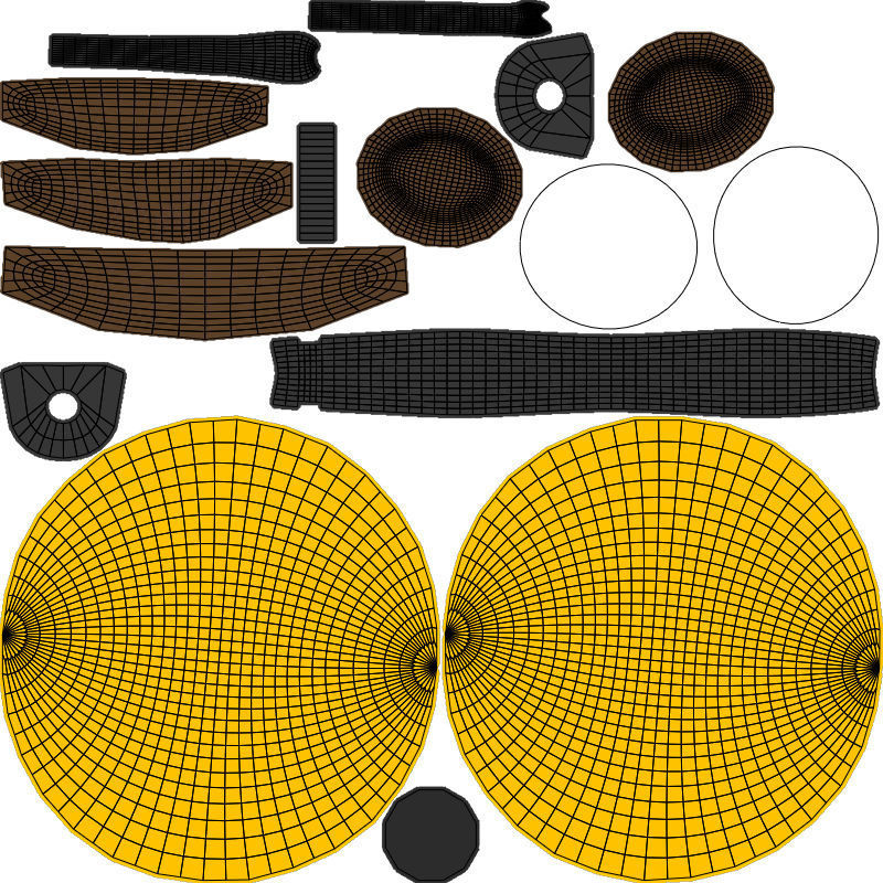 10 Emoticon Yellow Ball Pack Part 3 3D model_21