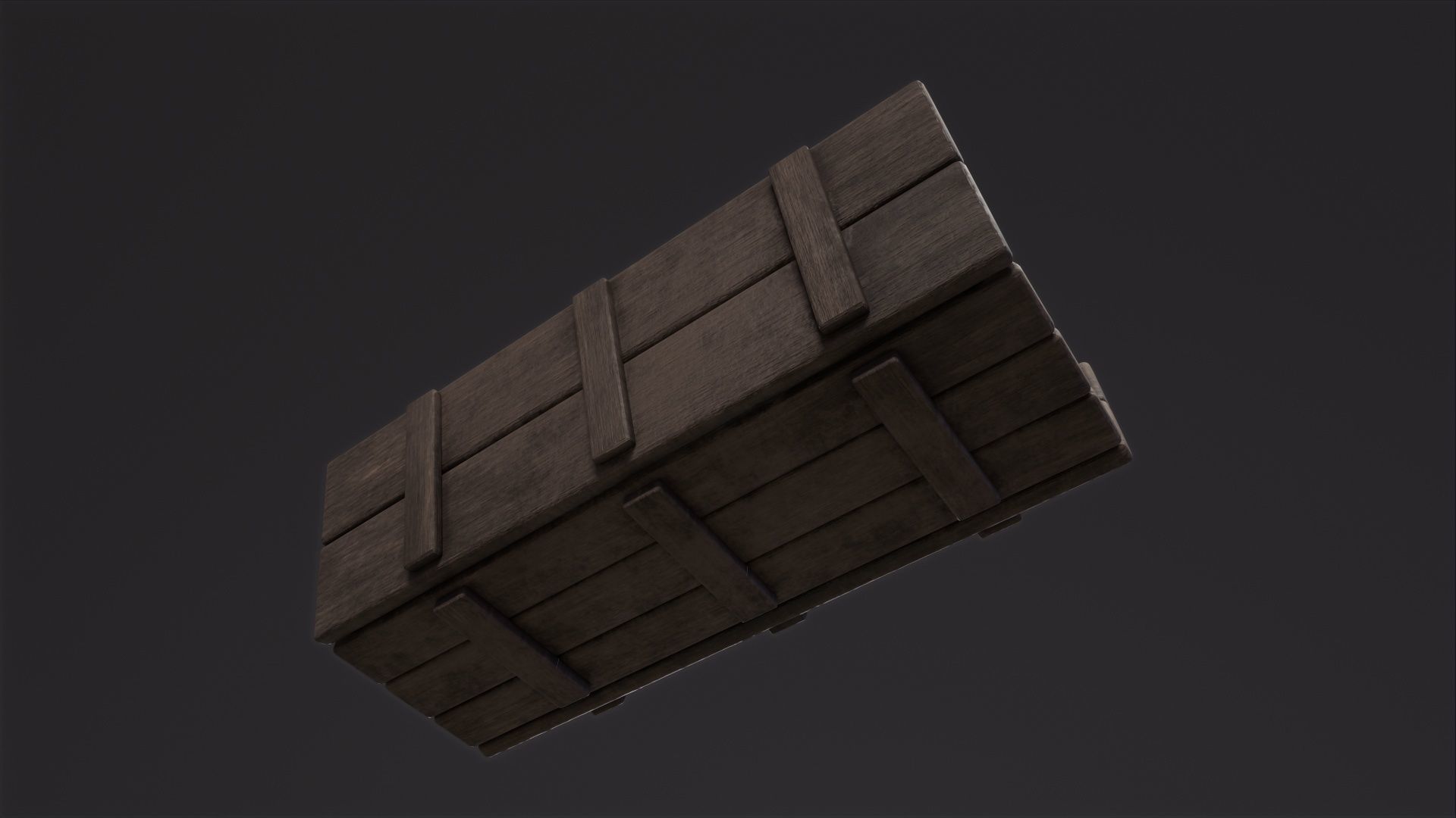 Trough 3D Model Low-poly 3D model_6