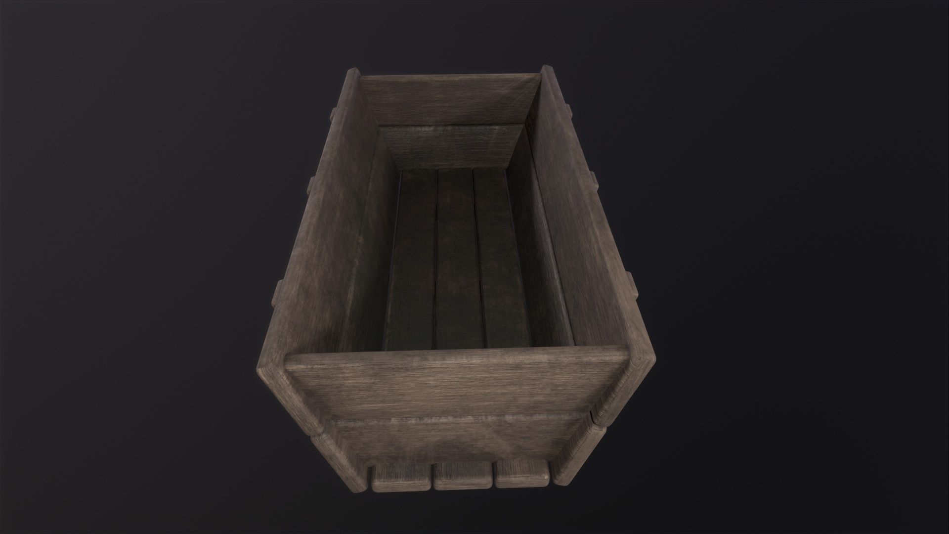 Trough 3D Model Low-poly 3D model_4