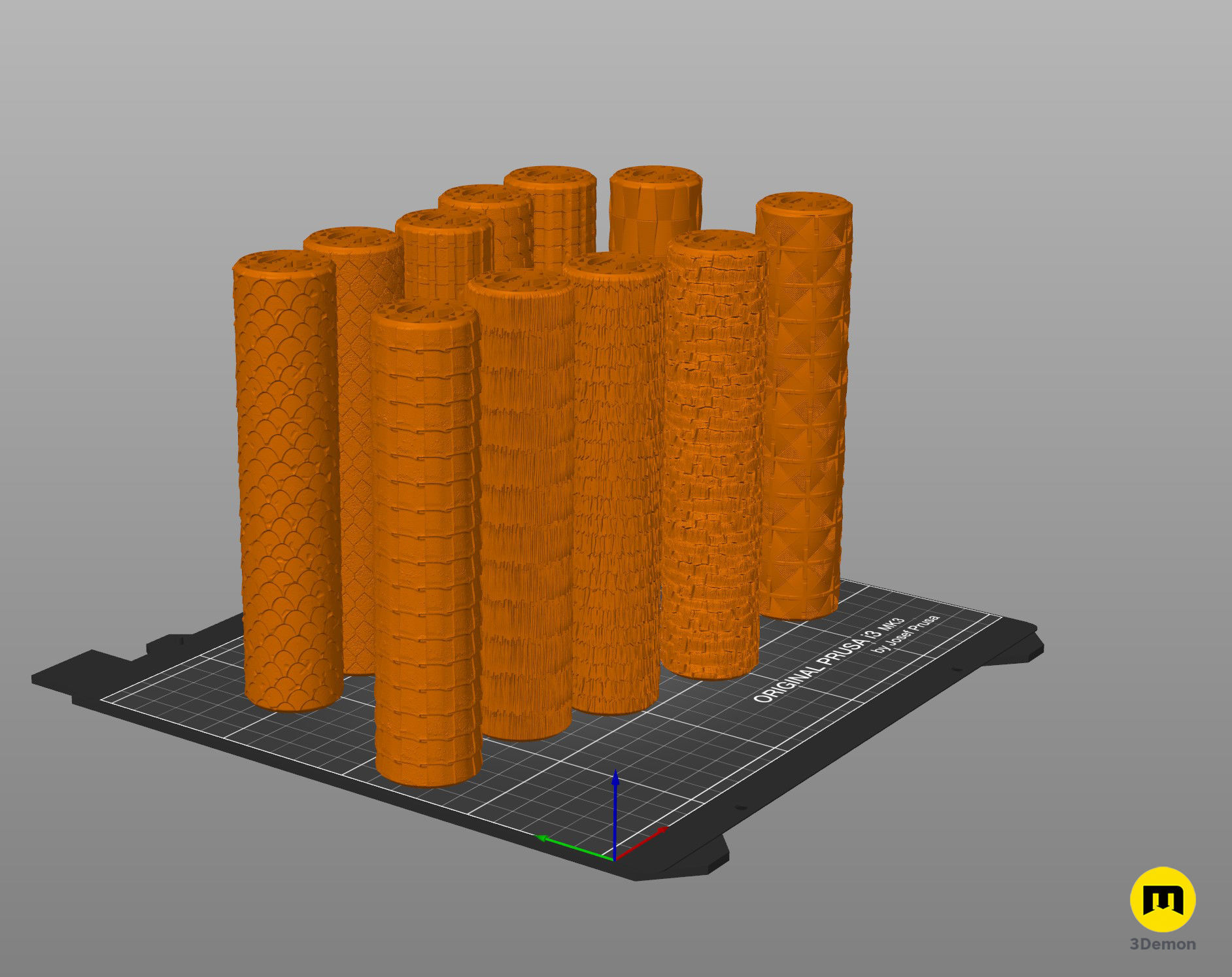 DnD terrain rollers Roofs and Coverings 3D print model_12