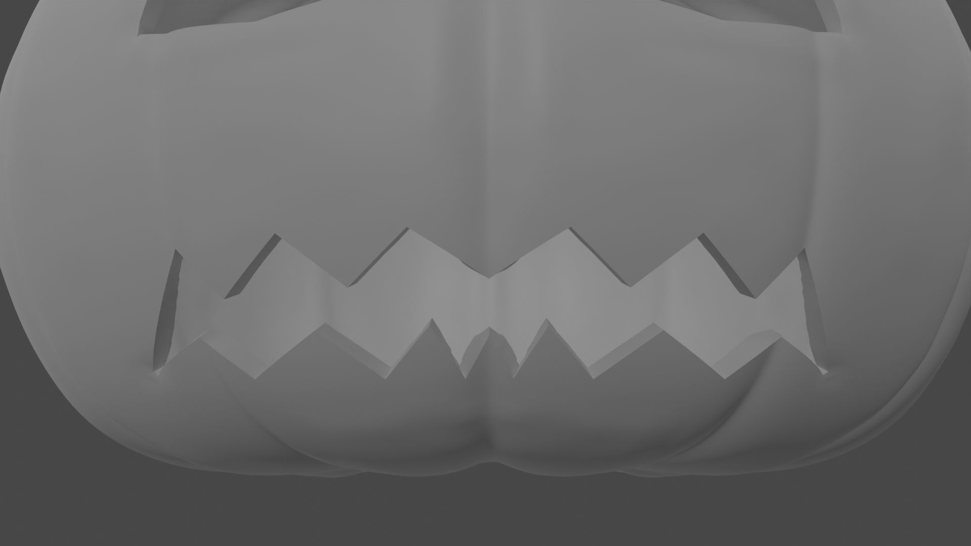 Halloween Pumpkin 3D model_2