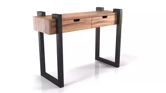 Console Table Stained Walnut