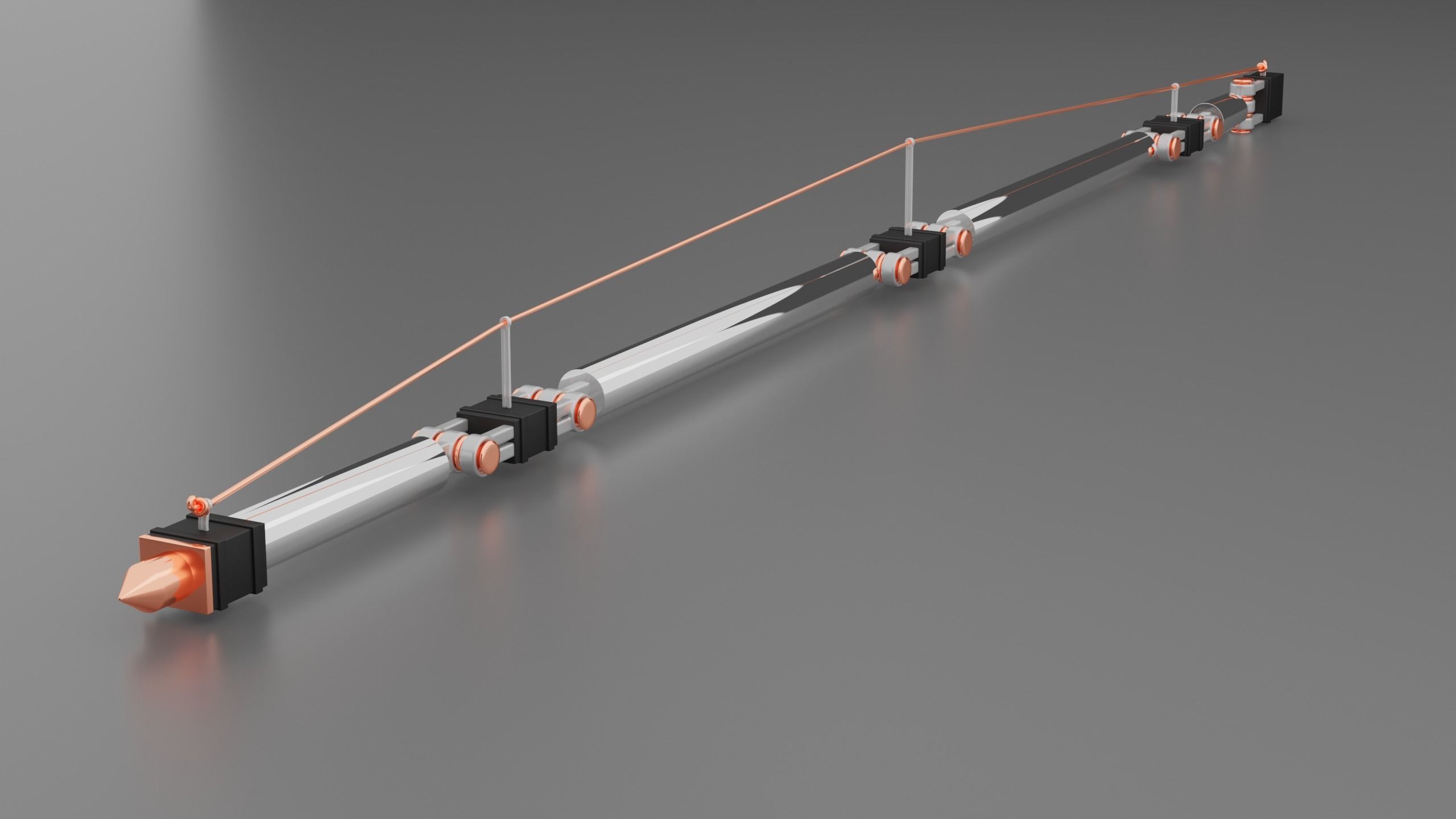 Mechanical spyder-robot 3D model_4