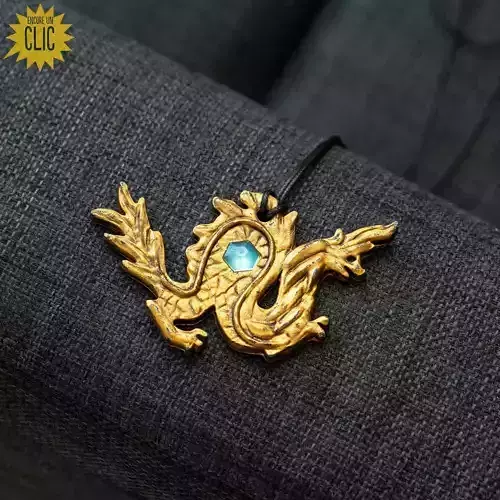 Raya and the last dragon - Sisu Necklace 3D print model