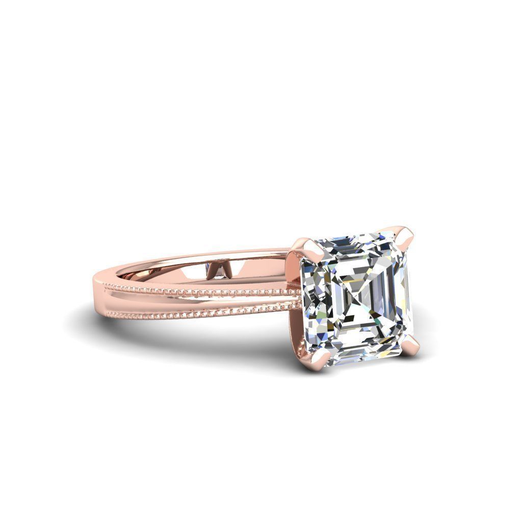 Engagement ring Lucia ascher 3D print model_9