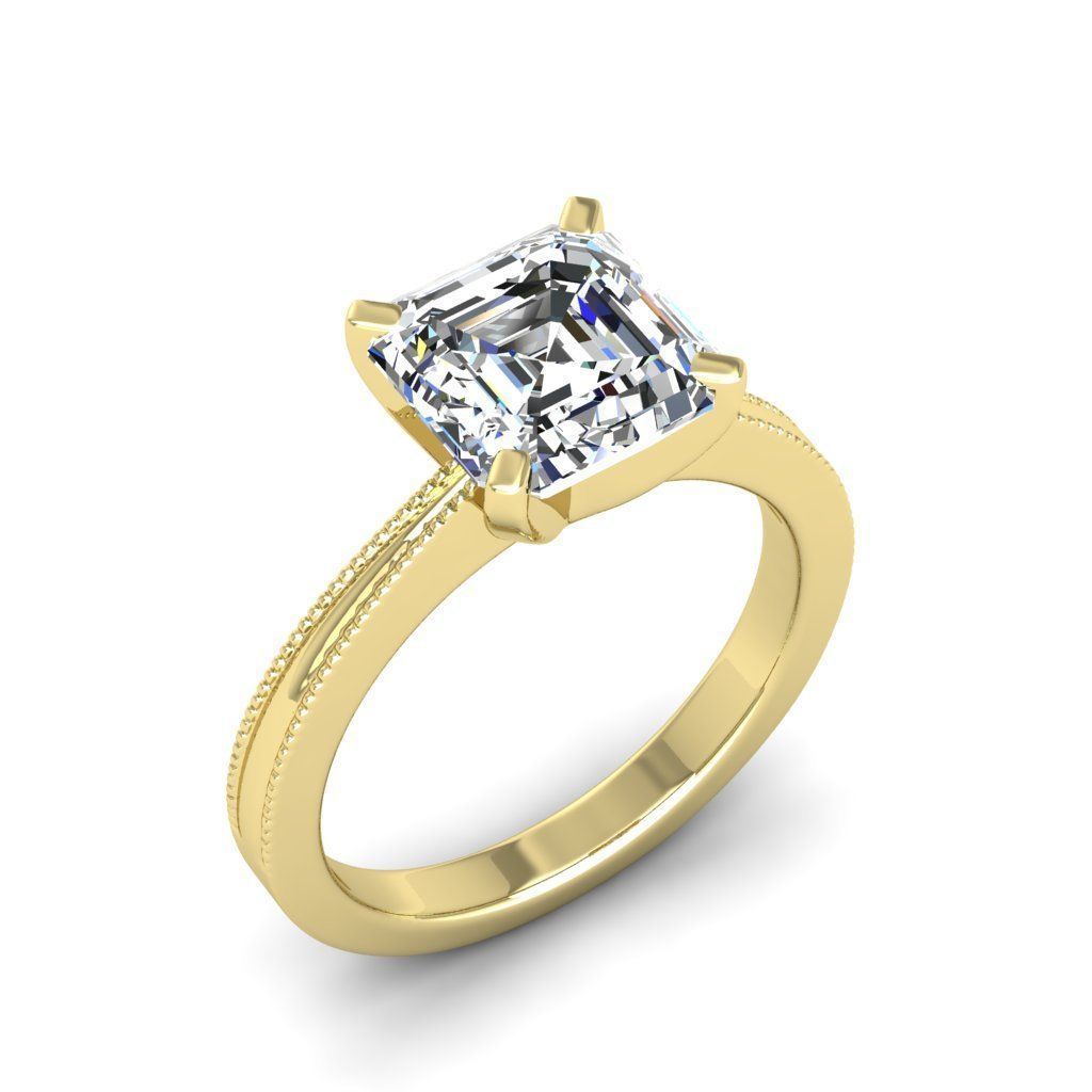 Engagement ring Lucia ascher 3D print model_22