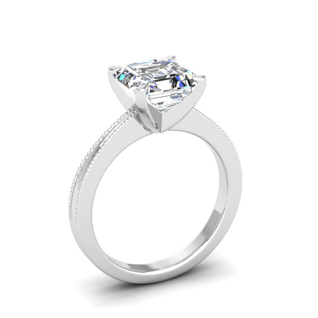 Engagement ring Lucia ascher 3D print model_11