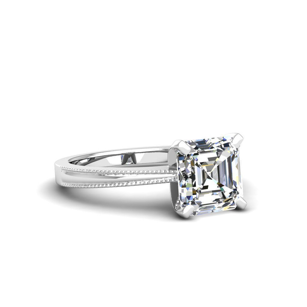 Engagement ring Lucia ascher 3D print model_12