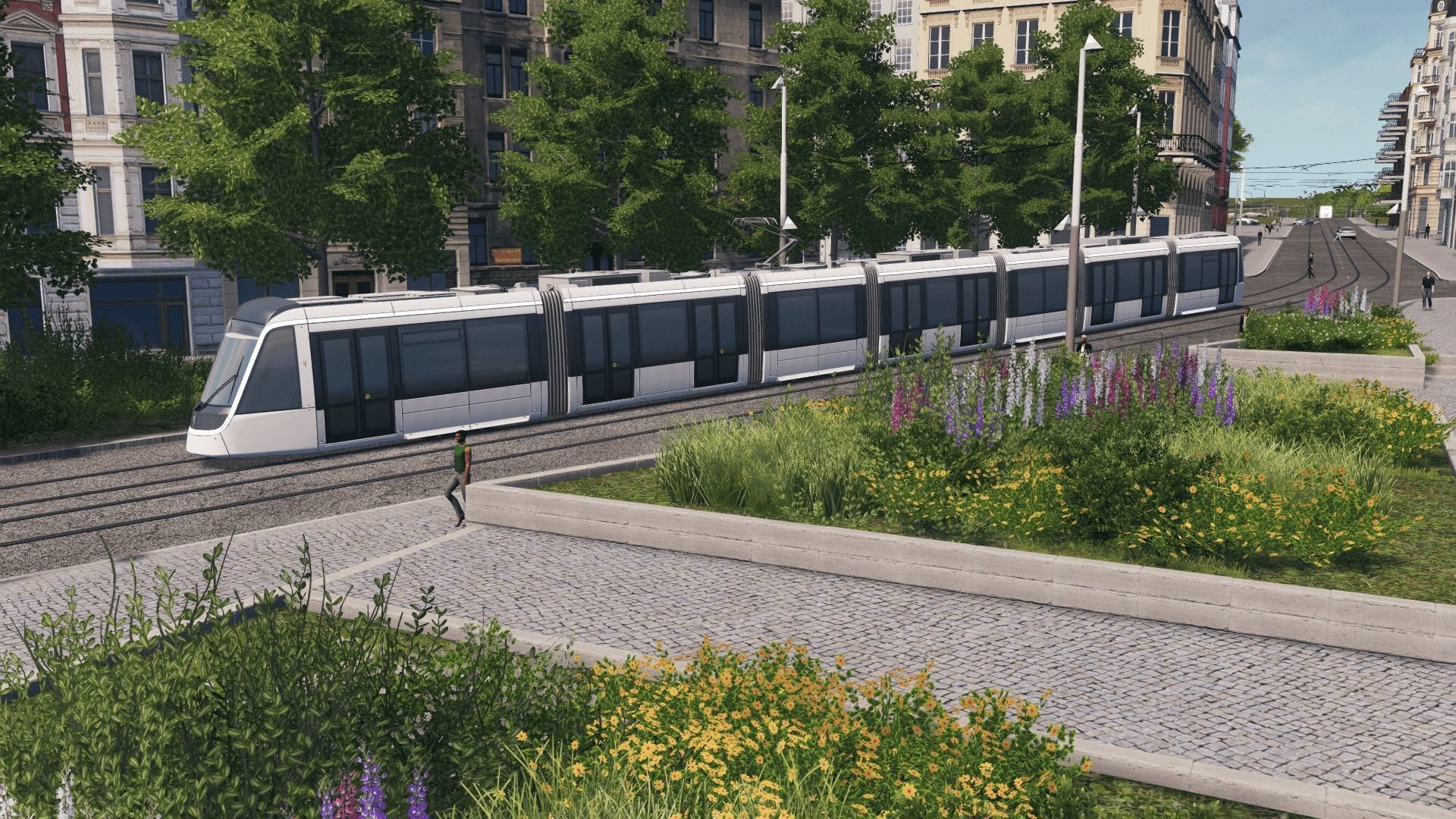 Alstom Citadis XO5 - Paris T9 Tram Low-poly 3D model_4