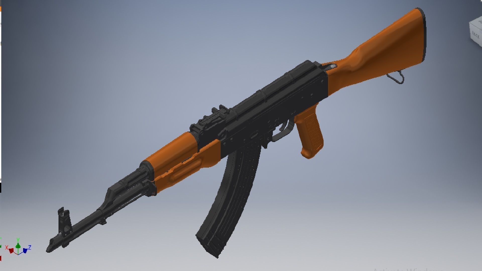 AKM Assembly 3D model_6