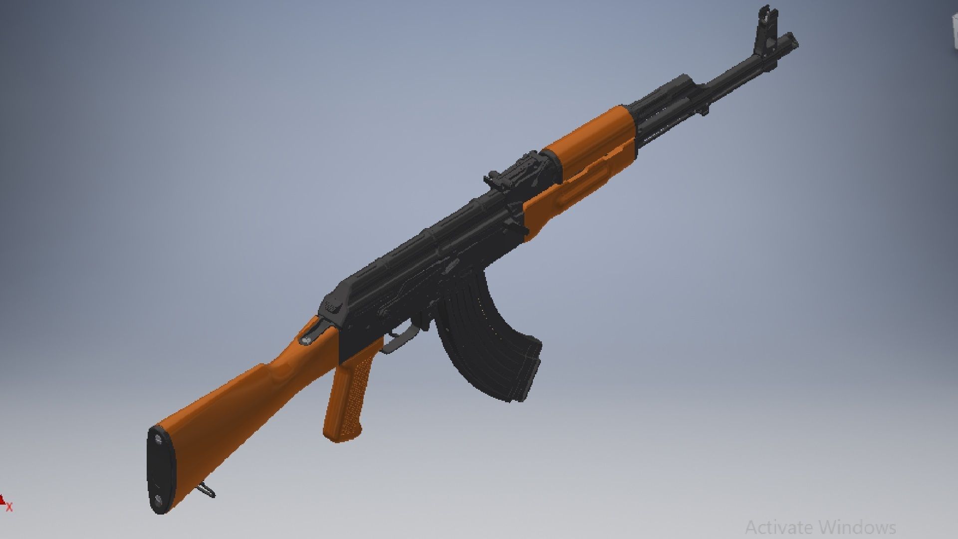 AKM Assembly 3D model_20