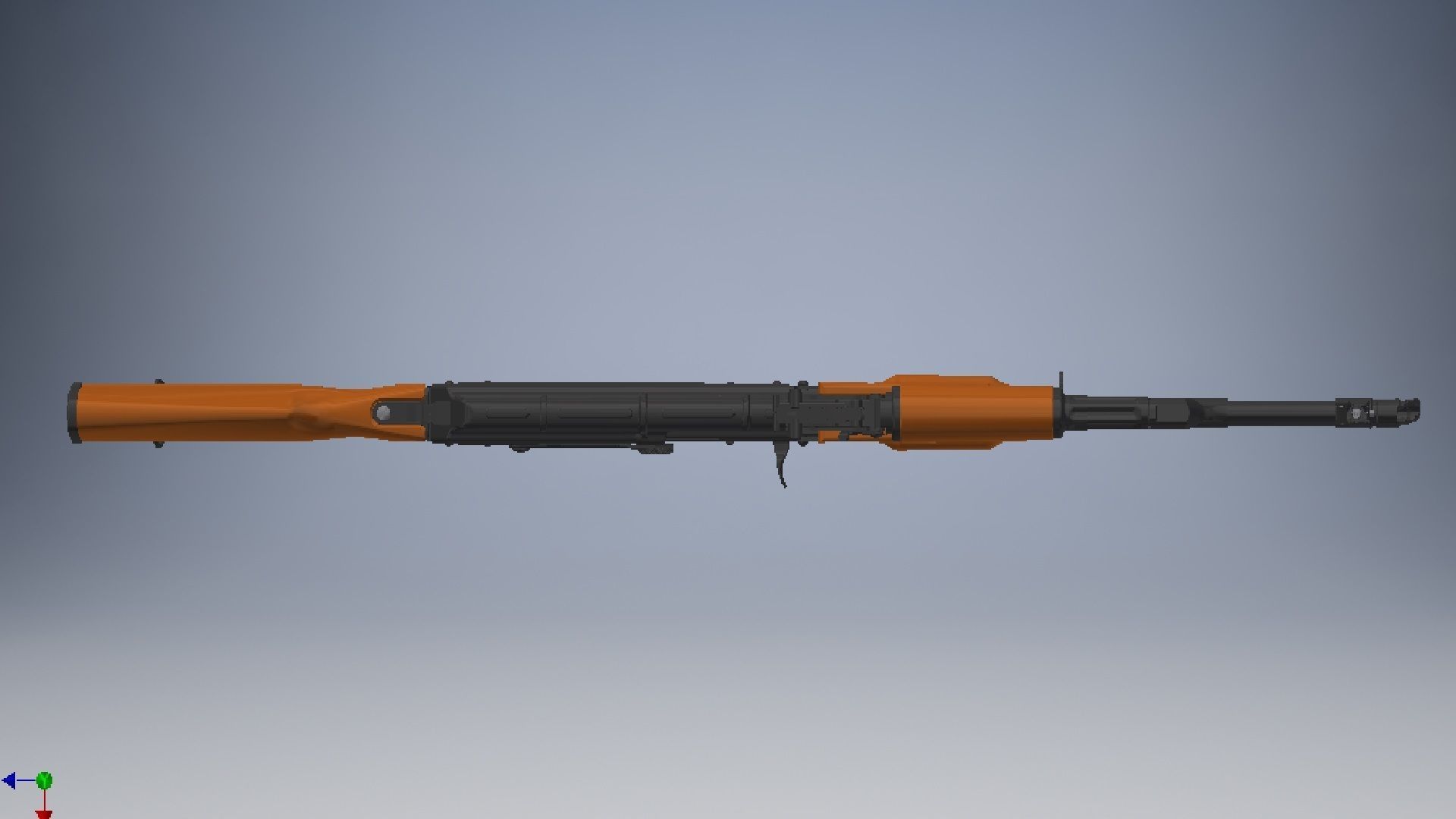 AKM Assembly 3D model_21