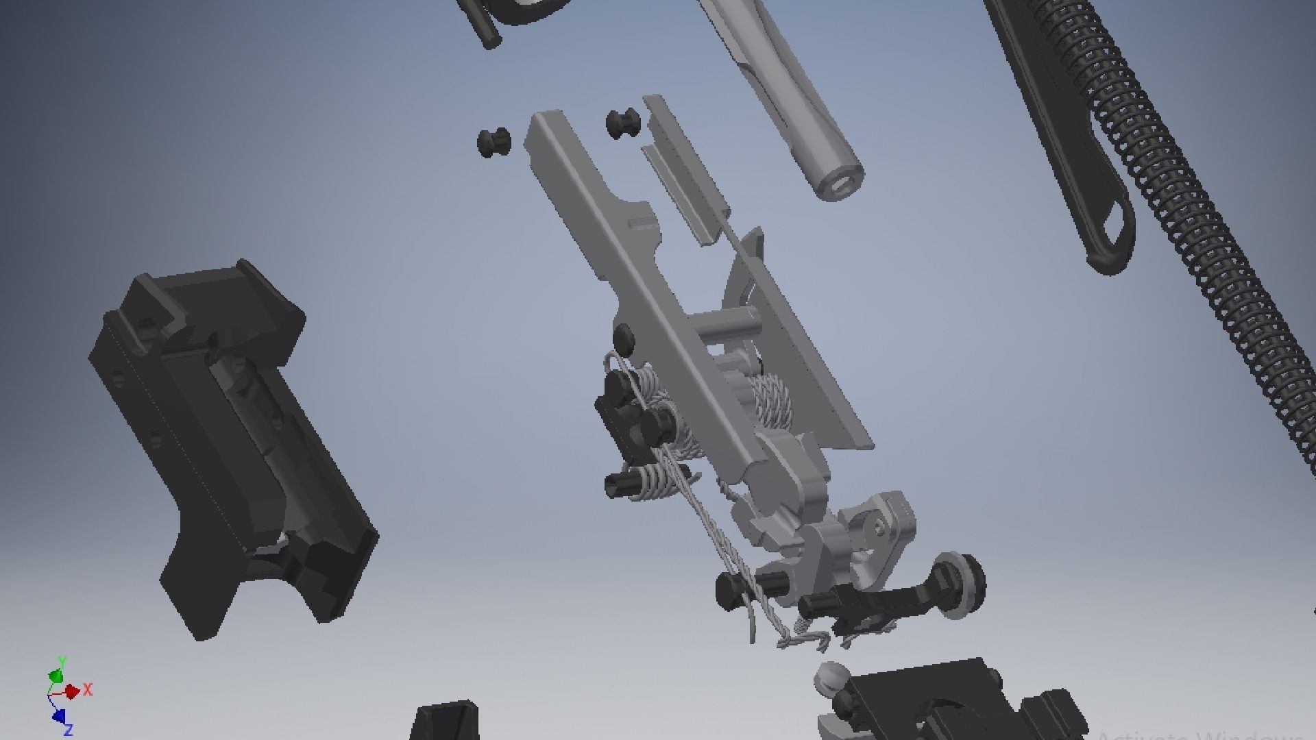 AKM Assembly 3D model_12