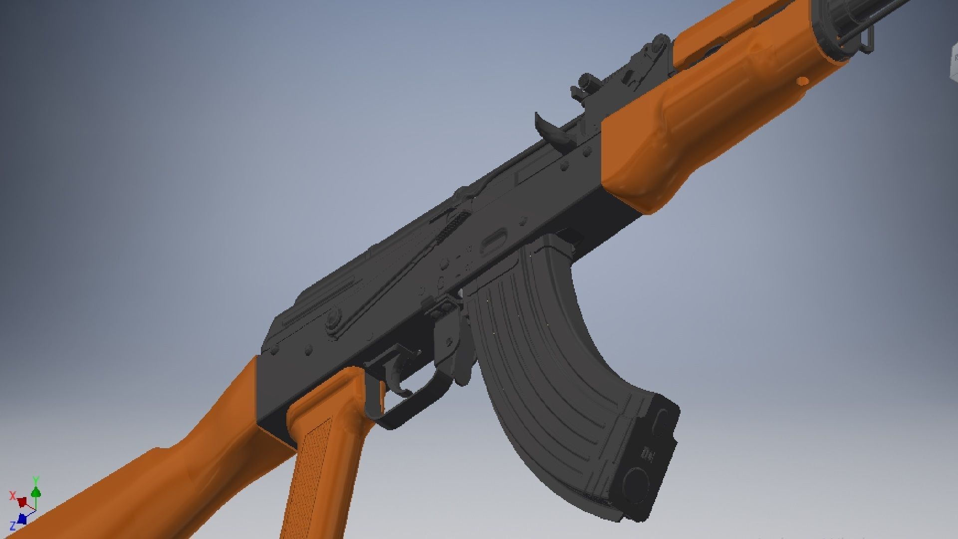 AKM Assembly 3D model_3