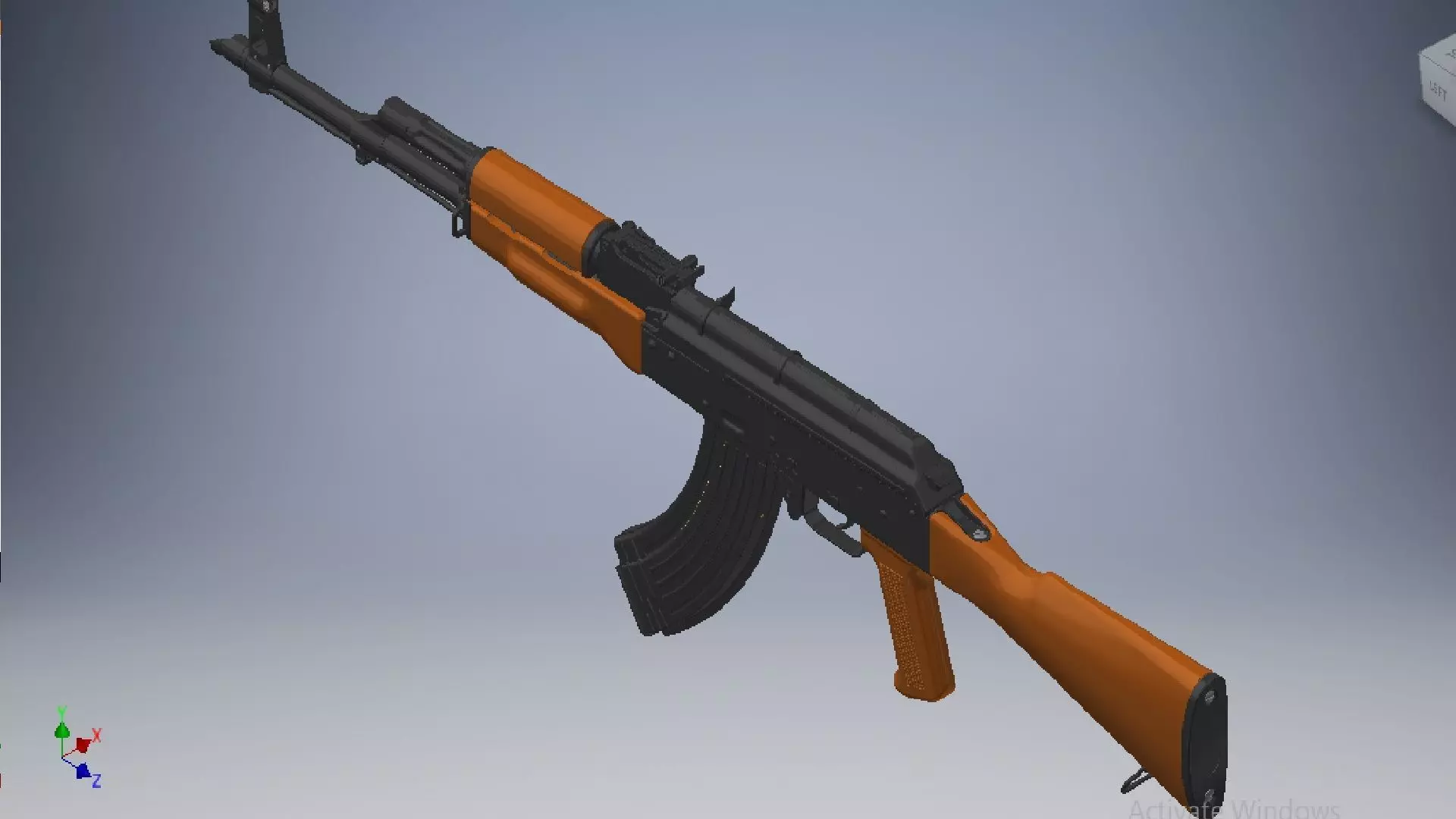 AKM Assembly 3D model_0