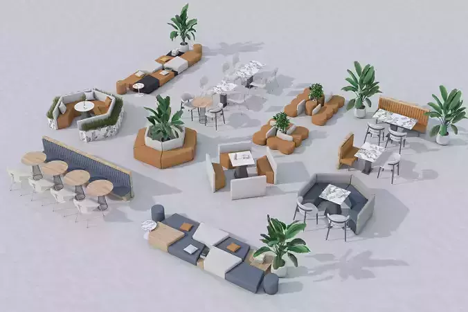 Coffee Lounge Seating Group Furniture