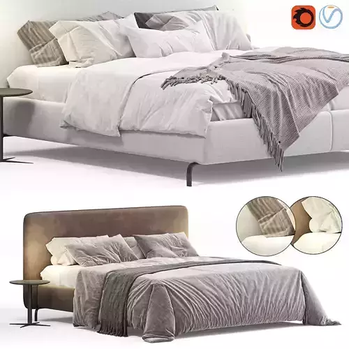 Forssa bed by mononova