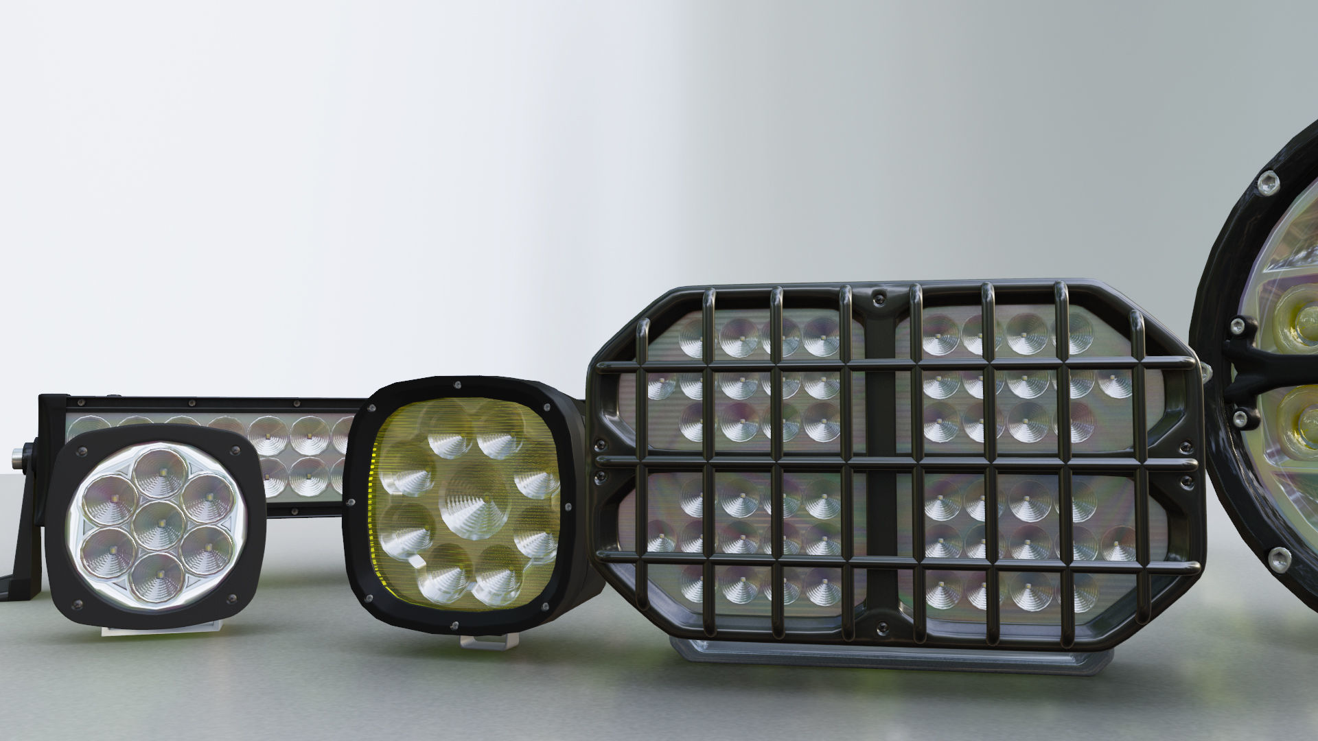 LED Lights Collection 3D model_11