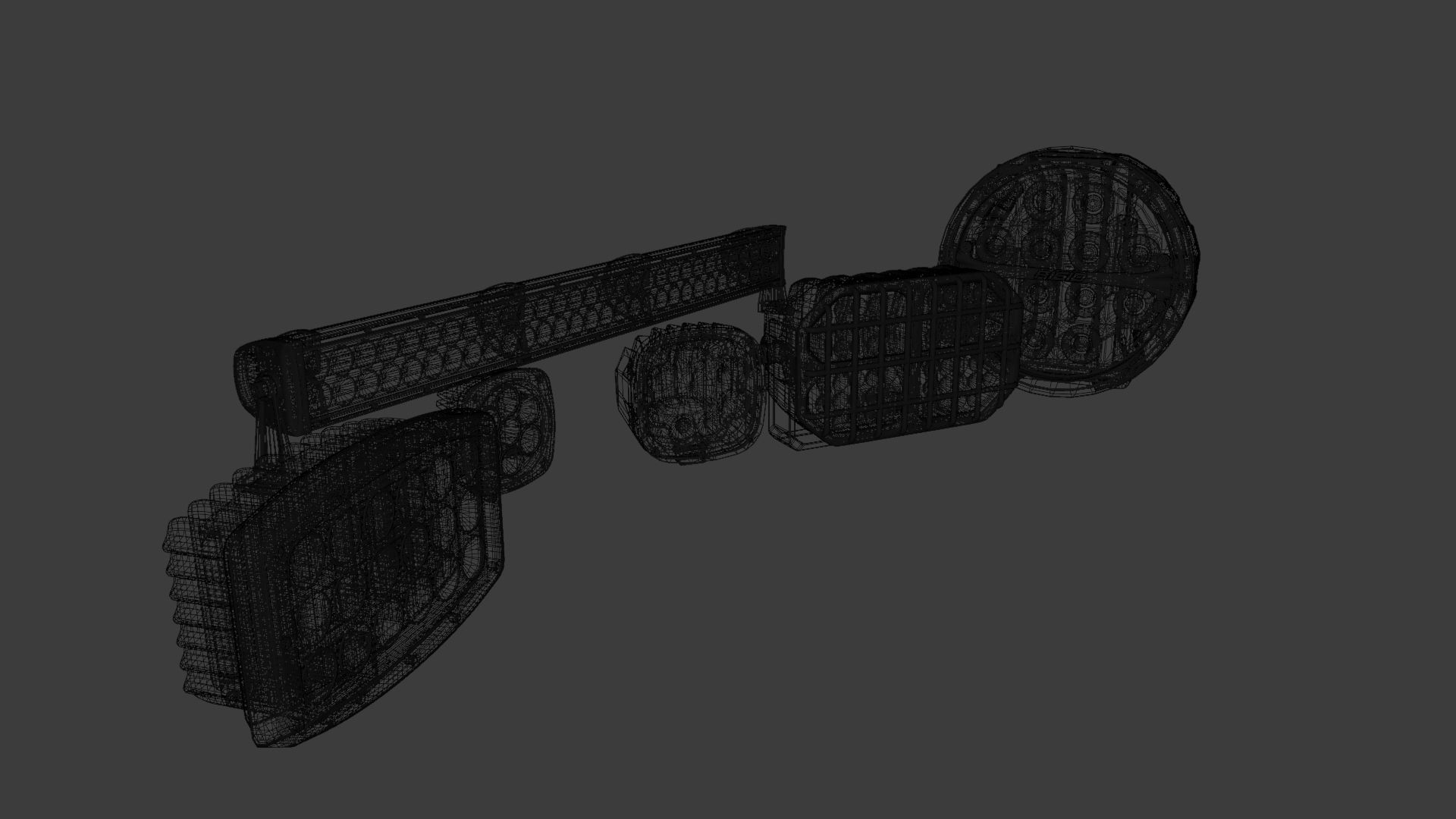 LED Lights Collection 3D model_15