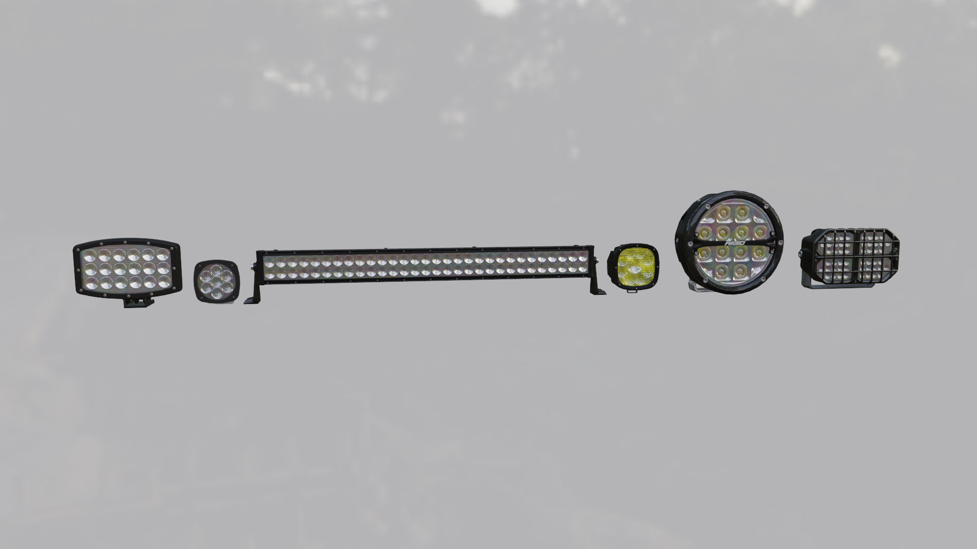 LED Lights Collection 3D model_8