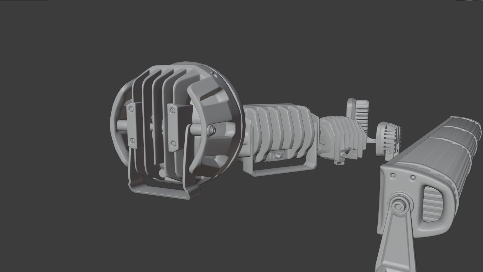 LED Lights Collection 3D model_7