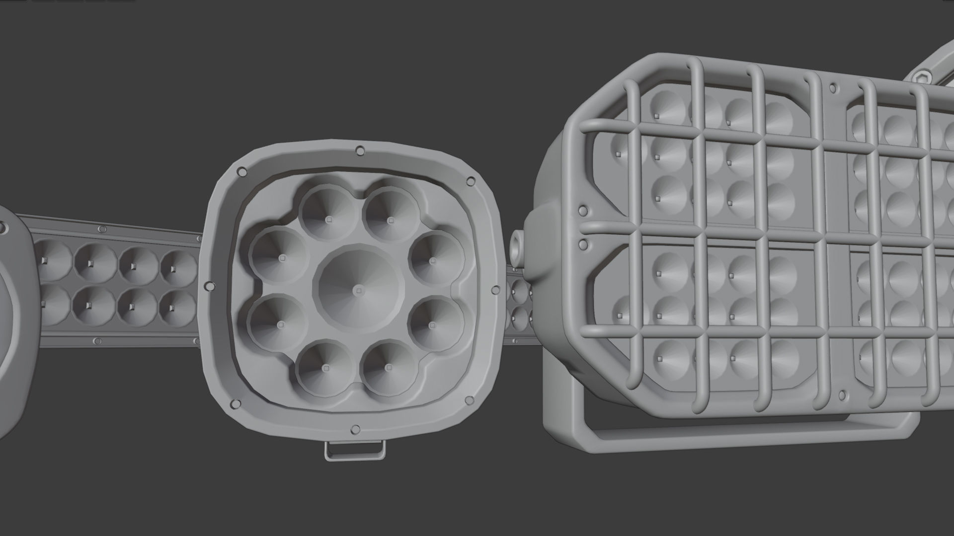 LED Lights Collection 3D model_6