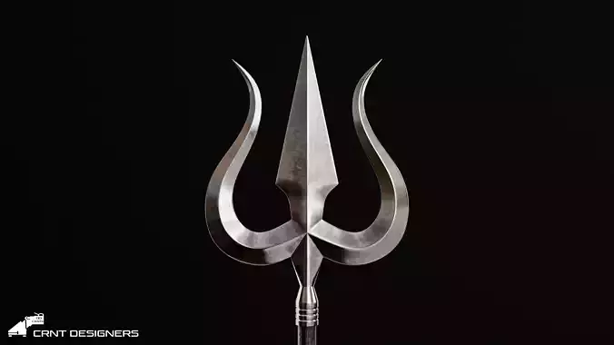 Trishul - Trident Weapon 3D Model