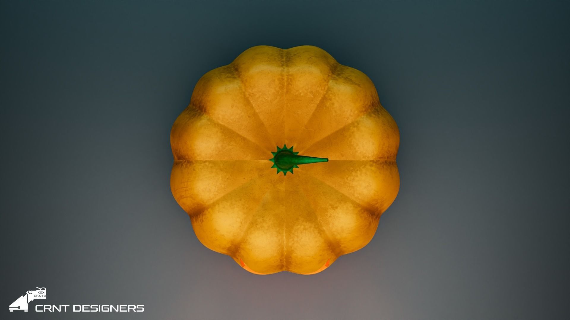Halloween Pumpkin 3D Model 3D model_3