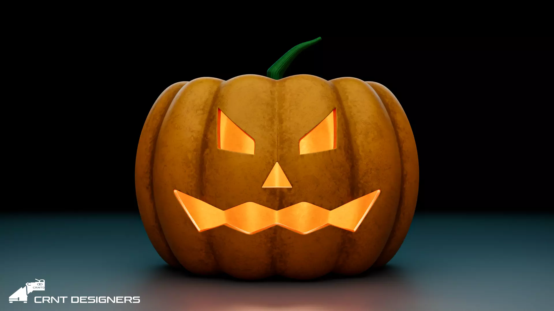 Halloween Pumpkin 3D Model 3D model_0