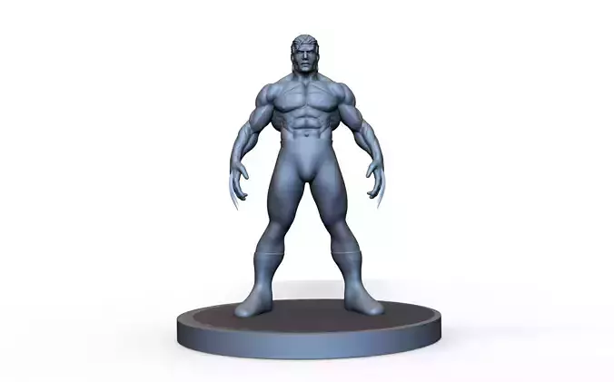 Fan Art of Wolverine 3D print model