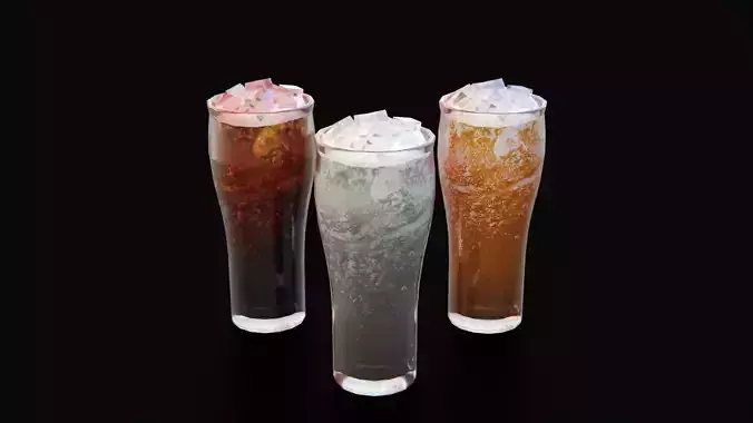 Food soft drink cup ice cube pack