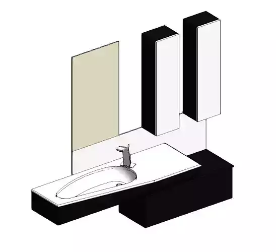 LAVAMANOS CON ESPEJO 