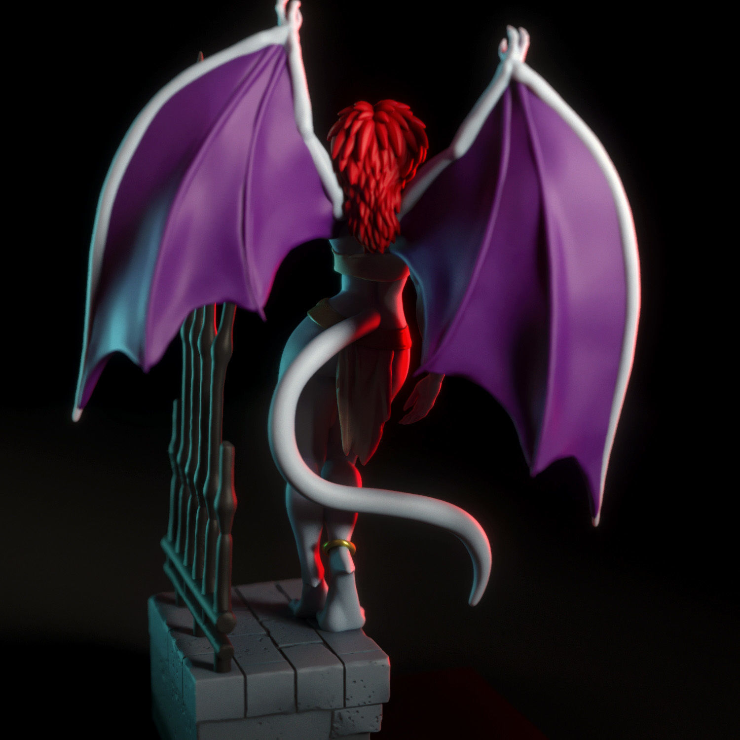 Demona 3D print model_2