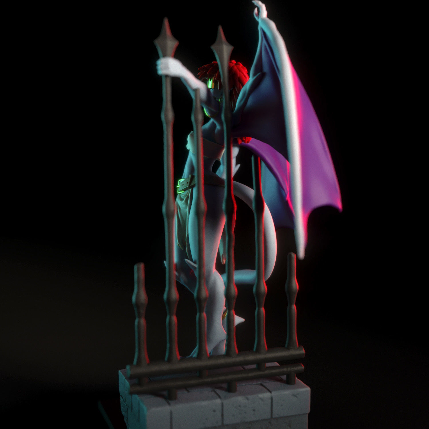 Demona 3D print model_3