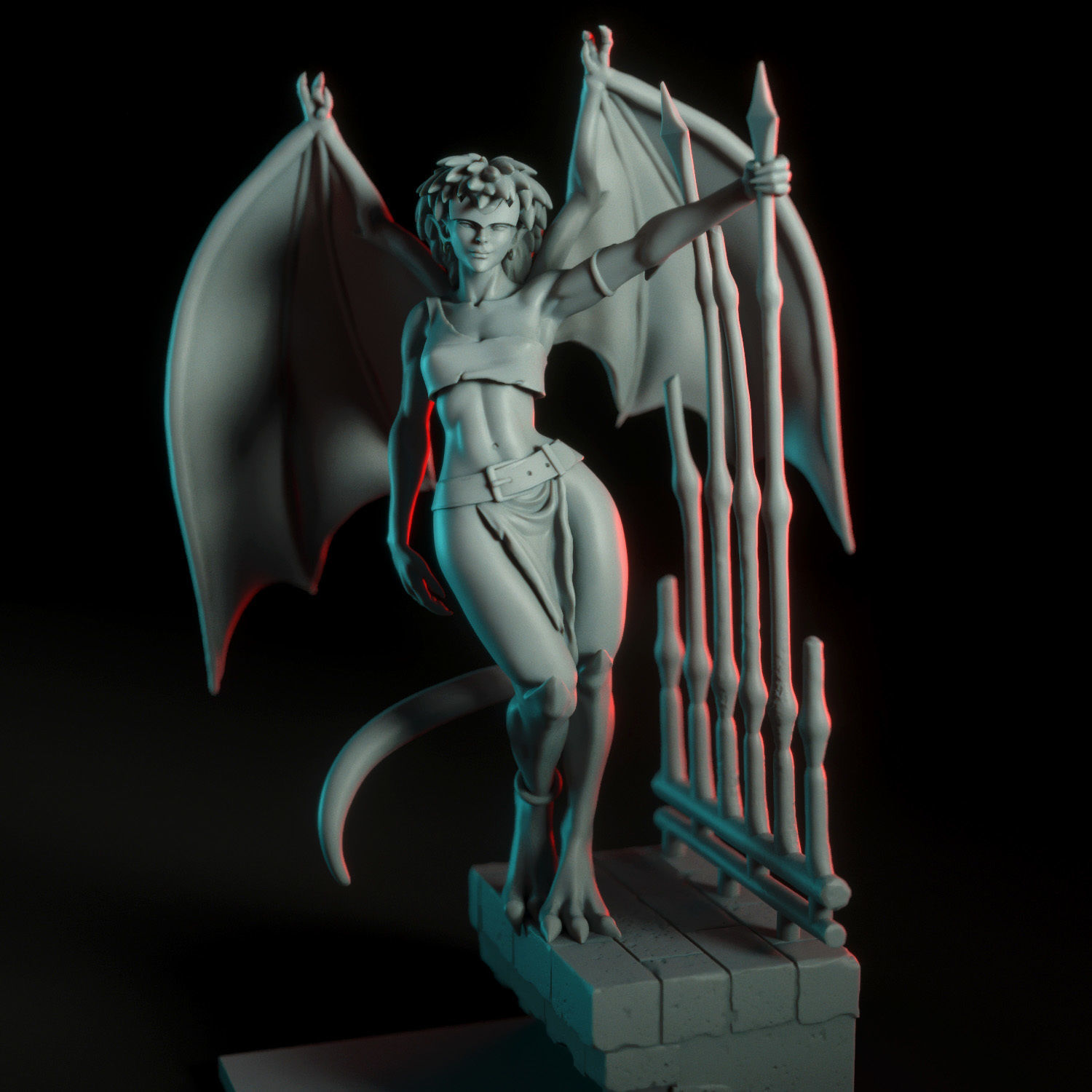 Demona 3D print model_6