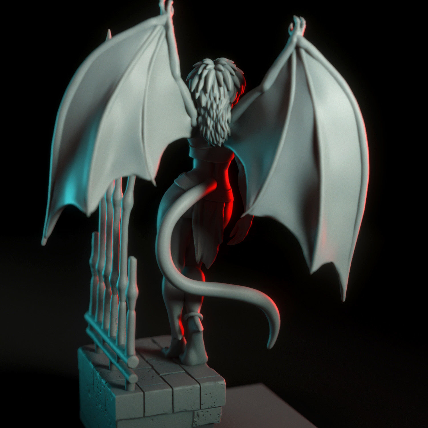 Demona 3D print model_8
