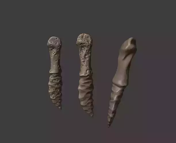 Hip Bone Dagger - 3D file - STL 3D print model