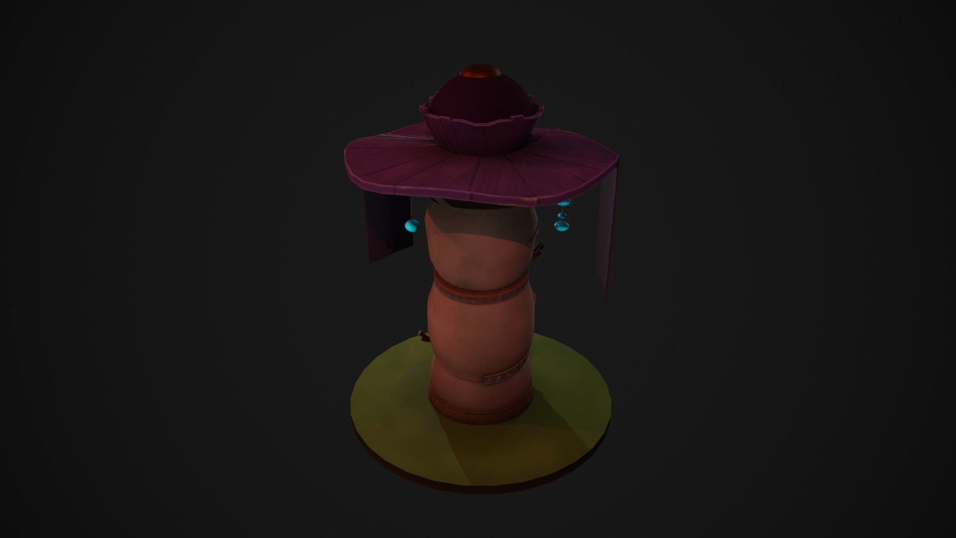 Wizard Build Prop 3D model_5