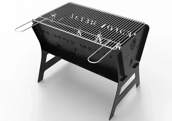 Foldable Grill 3D model