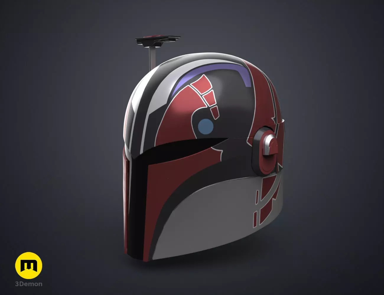 Sabine Wren Cosplay Helmet from Star Wars Ahsoka 3D print model_0