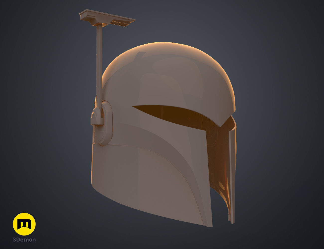 Sabine Wren Cosplay Helmet from Star Wars Ahsoka 3D print model_10