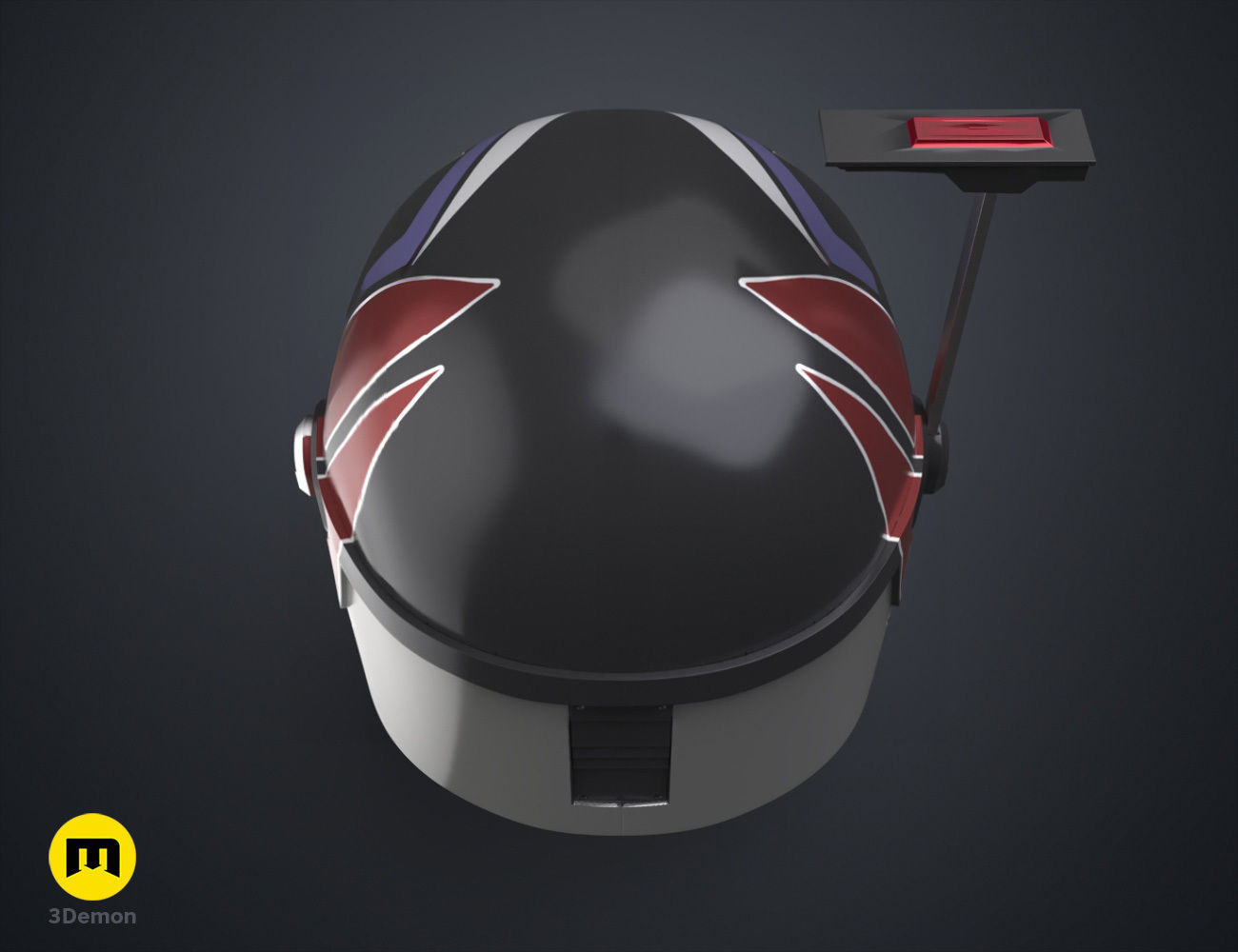 Sabine Wren Cosplay Helmet from Star Wars Ahsoka 3D print model_19