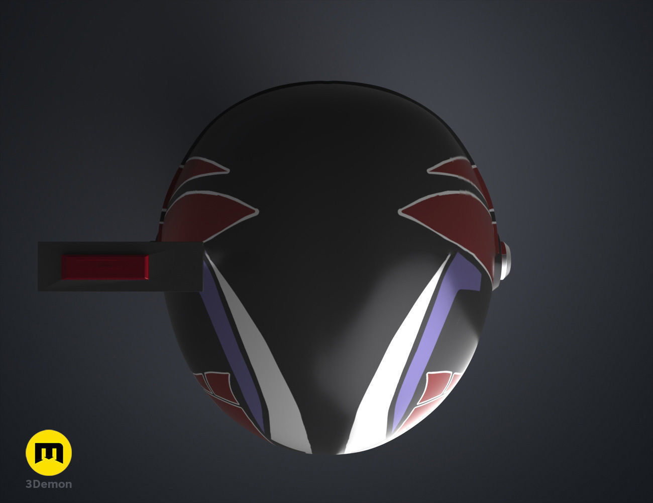 Sabine Wren Cosplay Helmet from Star Wars Ahsoka 3D print model_5