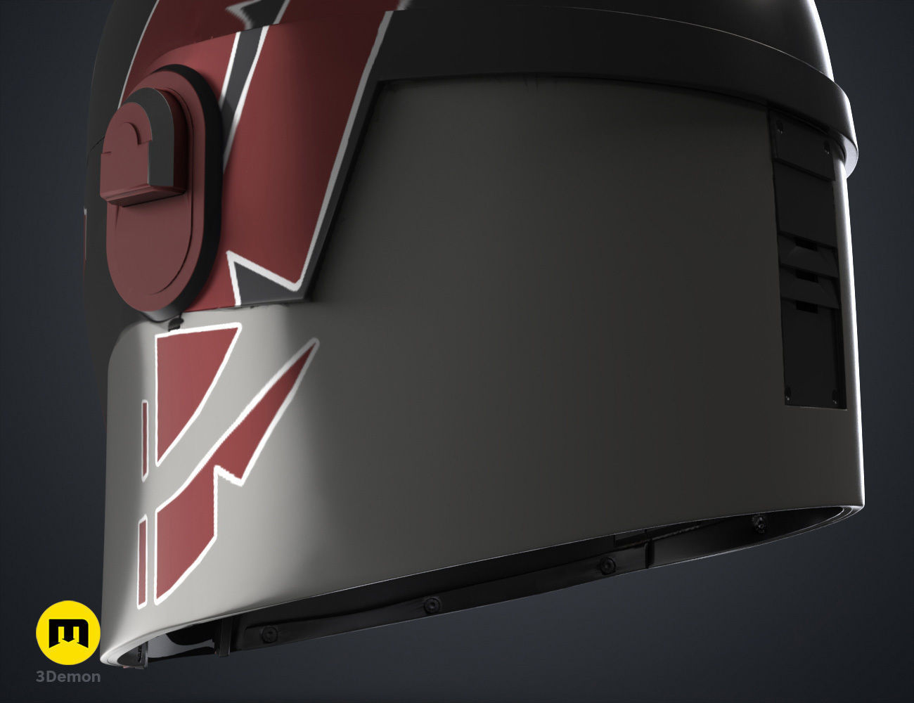 Sabine Wren Cosplay Helmet from Star Wars Ahsoka 3D print model_16